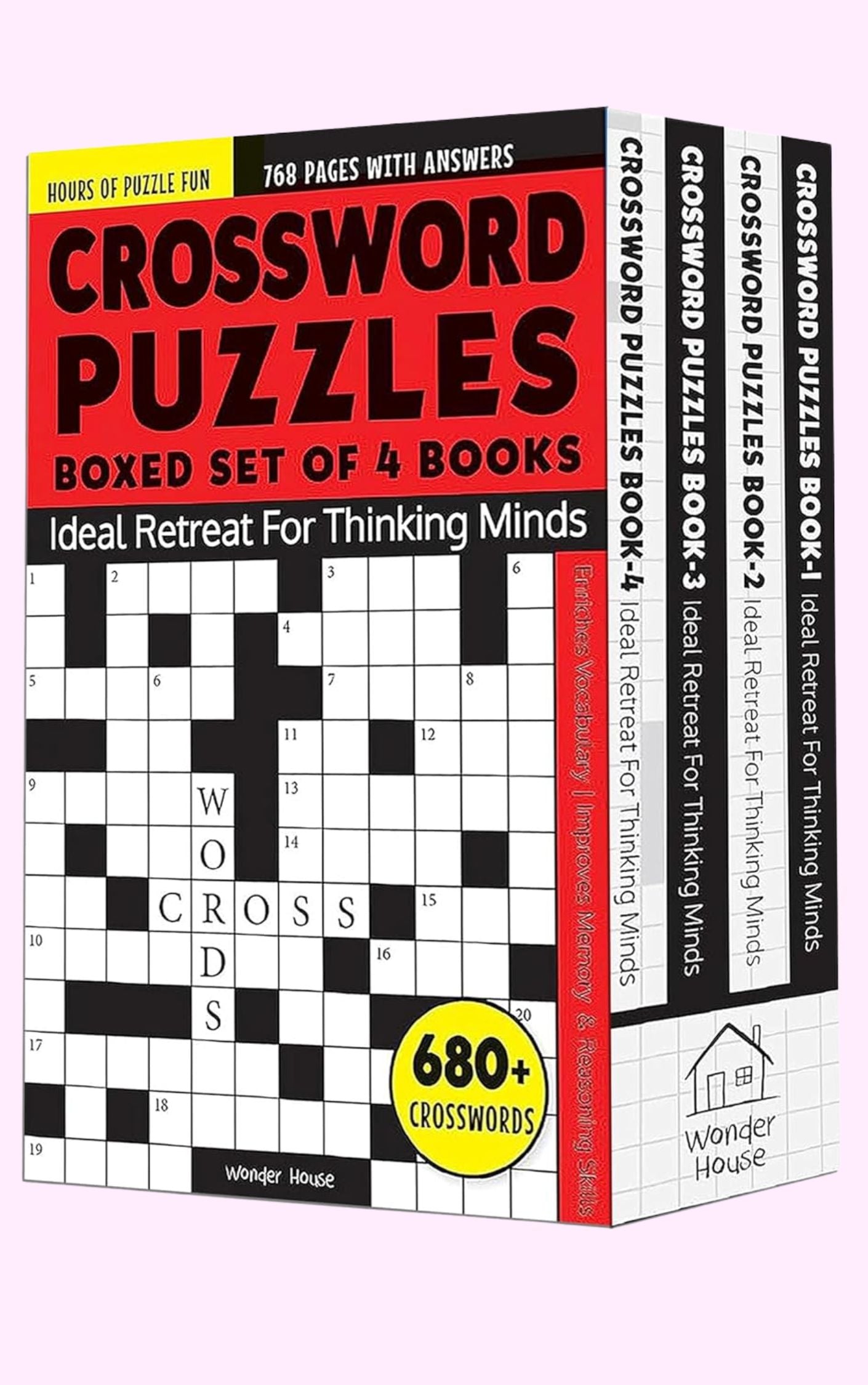 Crossword Puzzles Boxed Set Wonder House Books