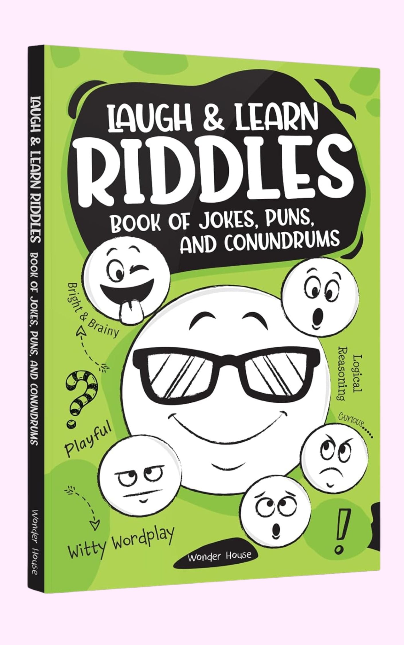 Laugh and Learn Riddles Book of Jokes, Puns, and Conundrums Wonder House Books