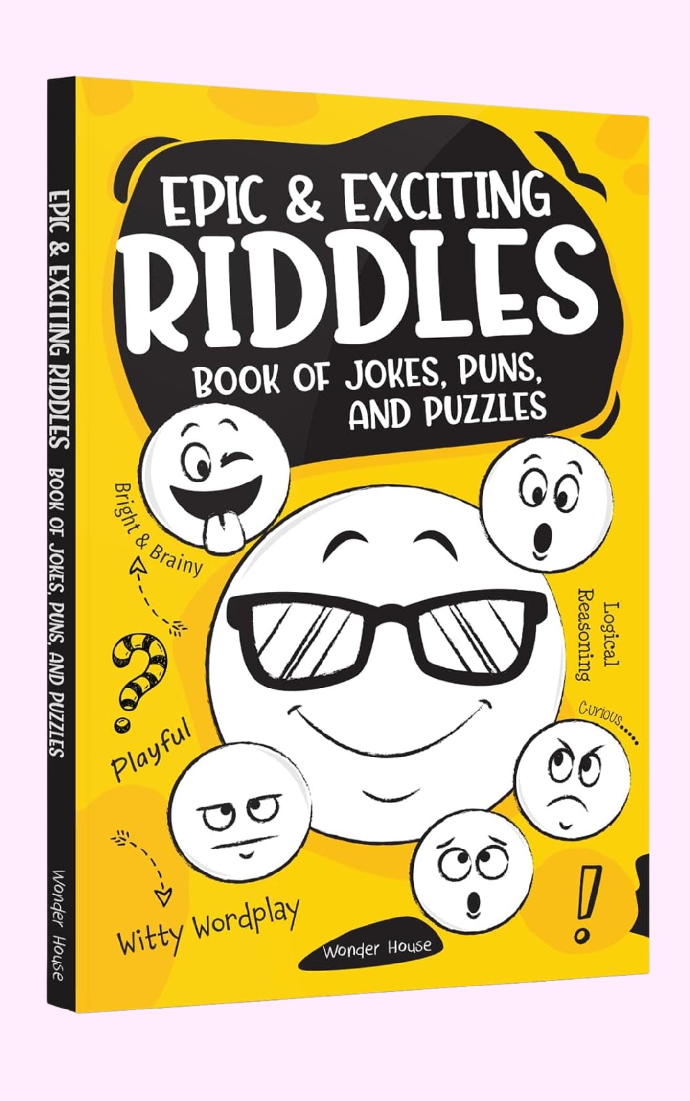 Epic and Exciting Riddles: Book of Jokes, Puns, and Puzzles Wonder House Books