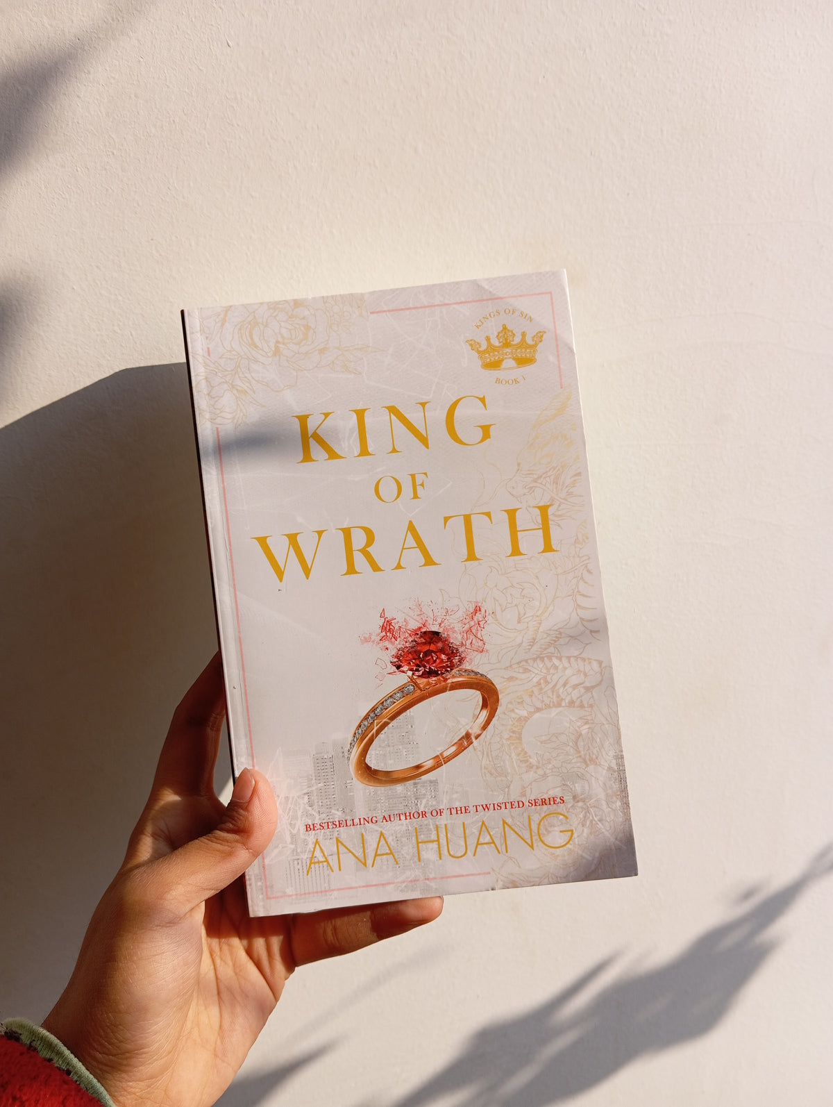 King Of Wrath (Kings Of Sin, Book 1) By Ana Huang - Paperback, Very Good Condition