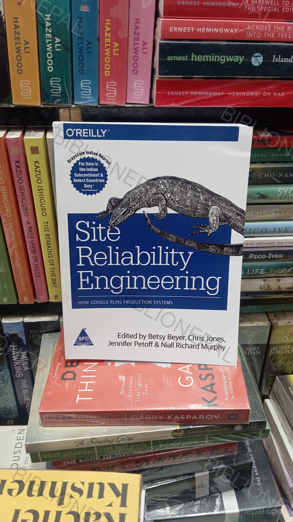Photoshoot of Site Reliability Engineering by Betsy Beyer | IMG_20260322_141906.jpg