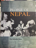 Book titled 'People of Nepal' by Dor Bahadur Bista 