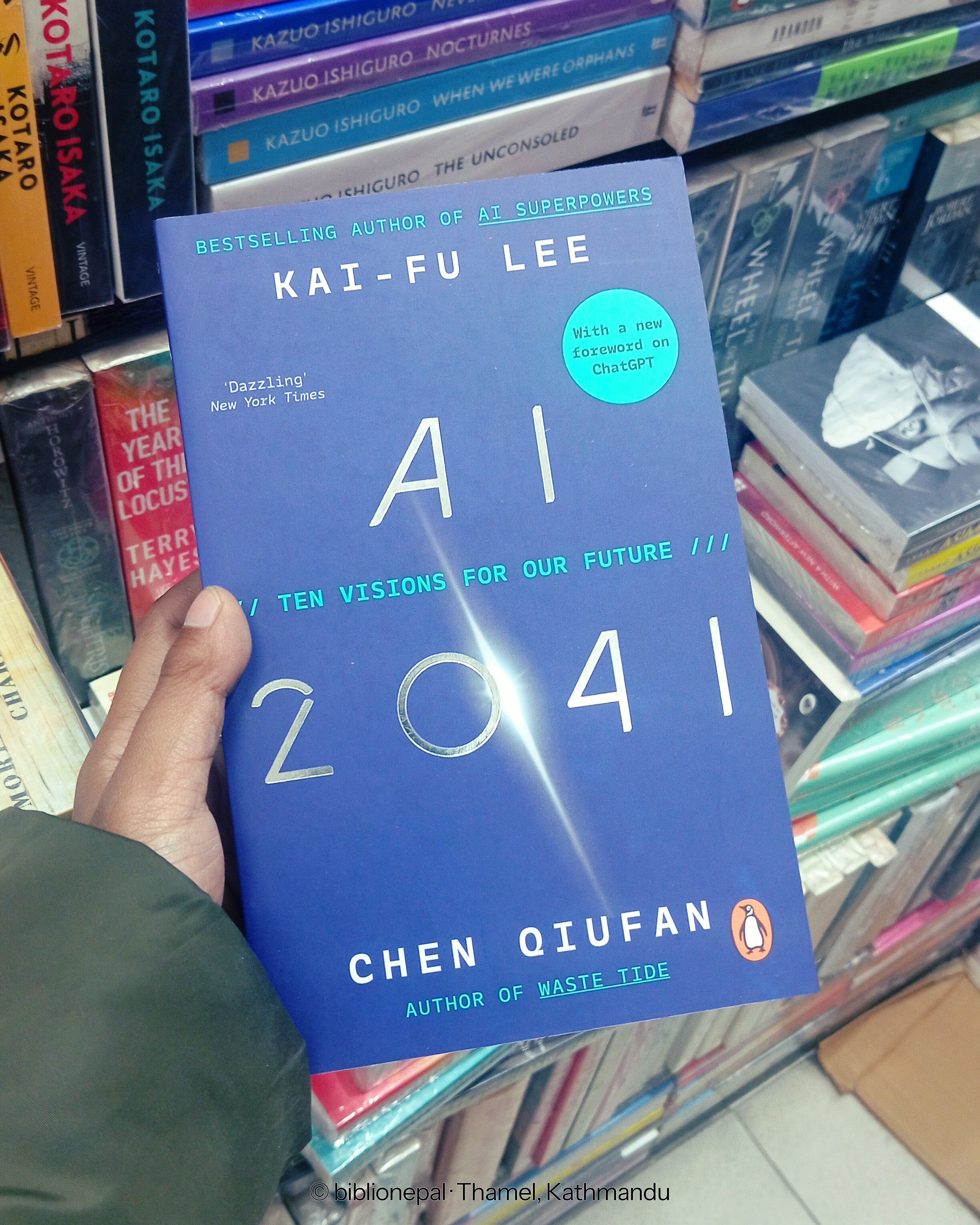 Photoshoot of AI 2041 by Kai-Fu Lee and Chen Qiufan | InShot_20260108_190451091.jpg