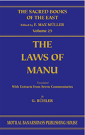 The Laws of Manu (SBE Vol. 25) Motilal Banarsidass