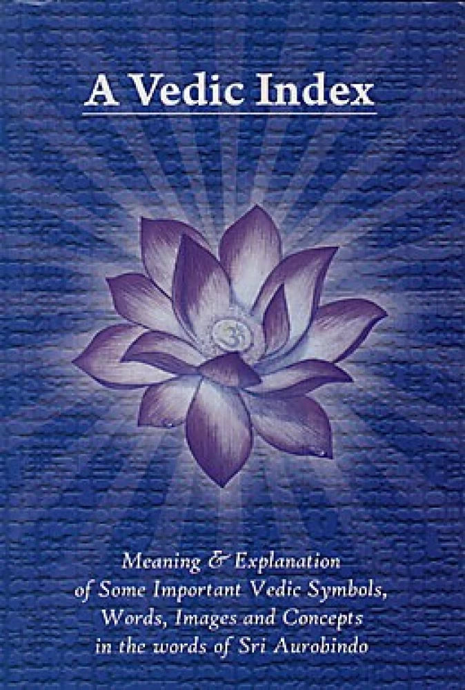 A Vedic Index The Resurgent India Trust