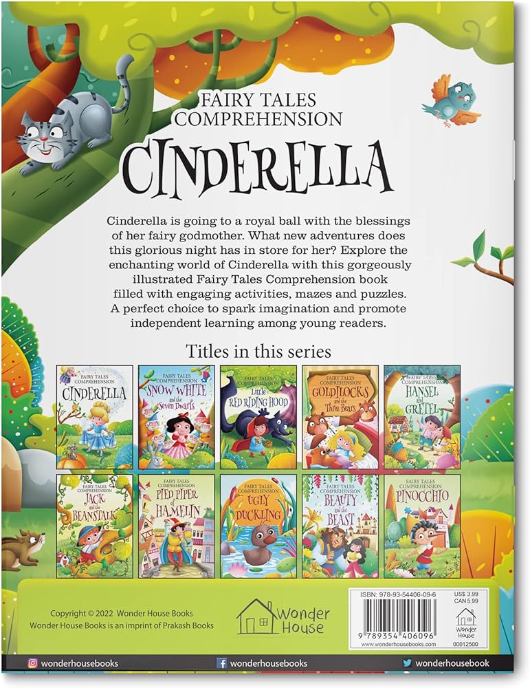 Fairy Tales Comprehension Wonder House Books