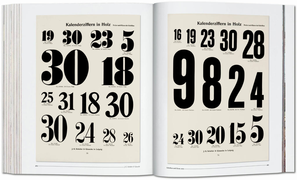 A Visual History of Typefaces & Graphic Styles Taschen