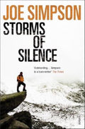Storms of Silence by Joe Simpson - 9780099578116 - Book Cover