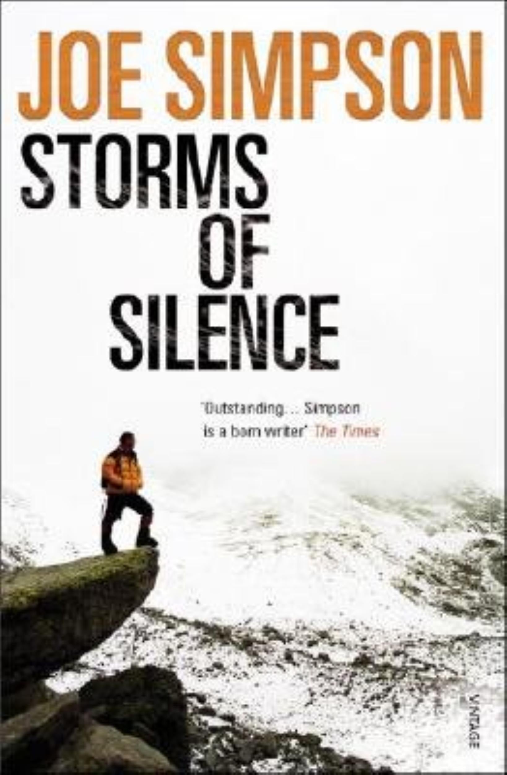 Storms of Silence by Joe Simpson - 9780099578116 - Book Cover