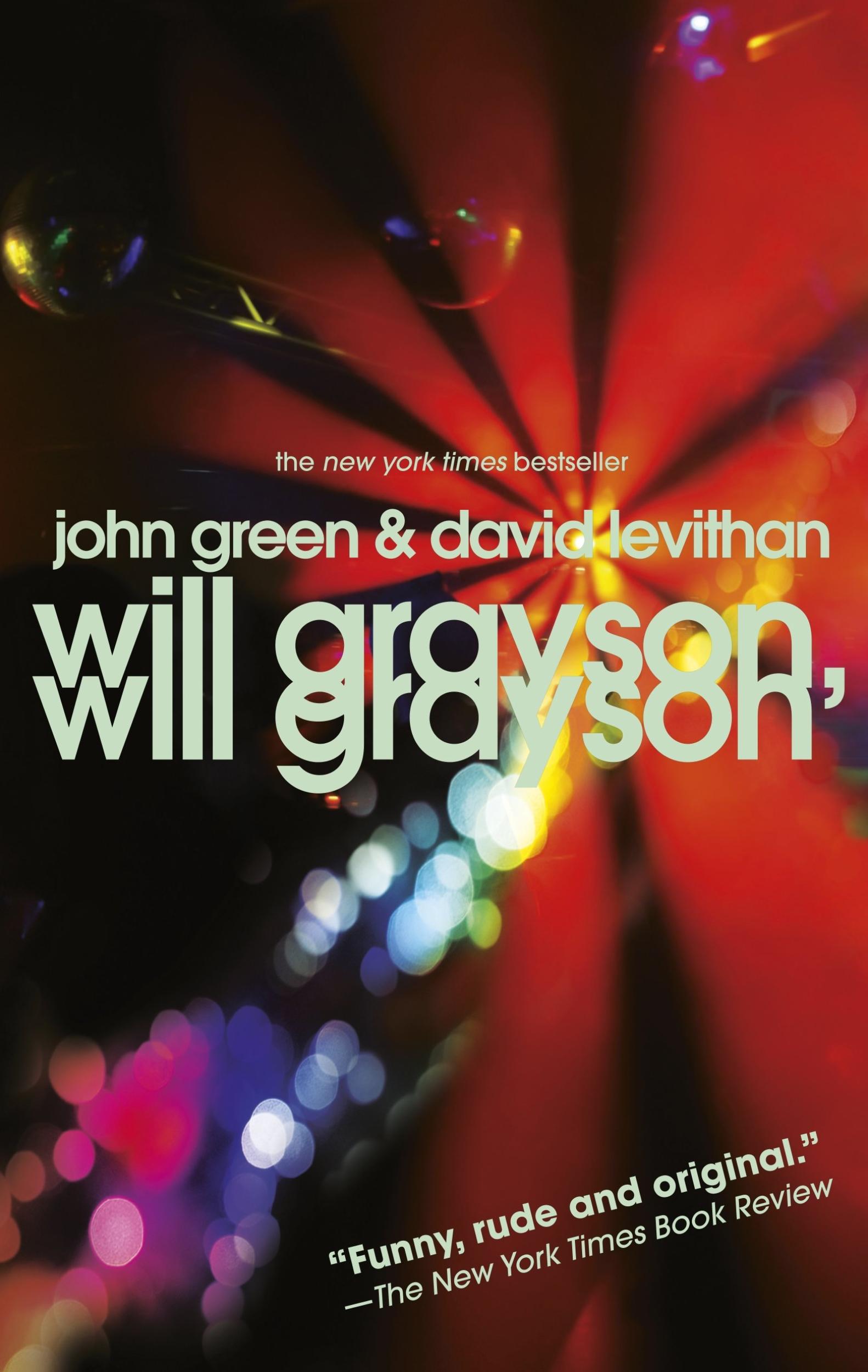 Will Grayson, Will Grayson by John Green, David Levithan - 9780141346113 - Book Cover