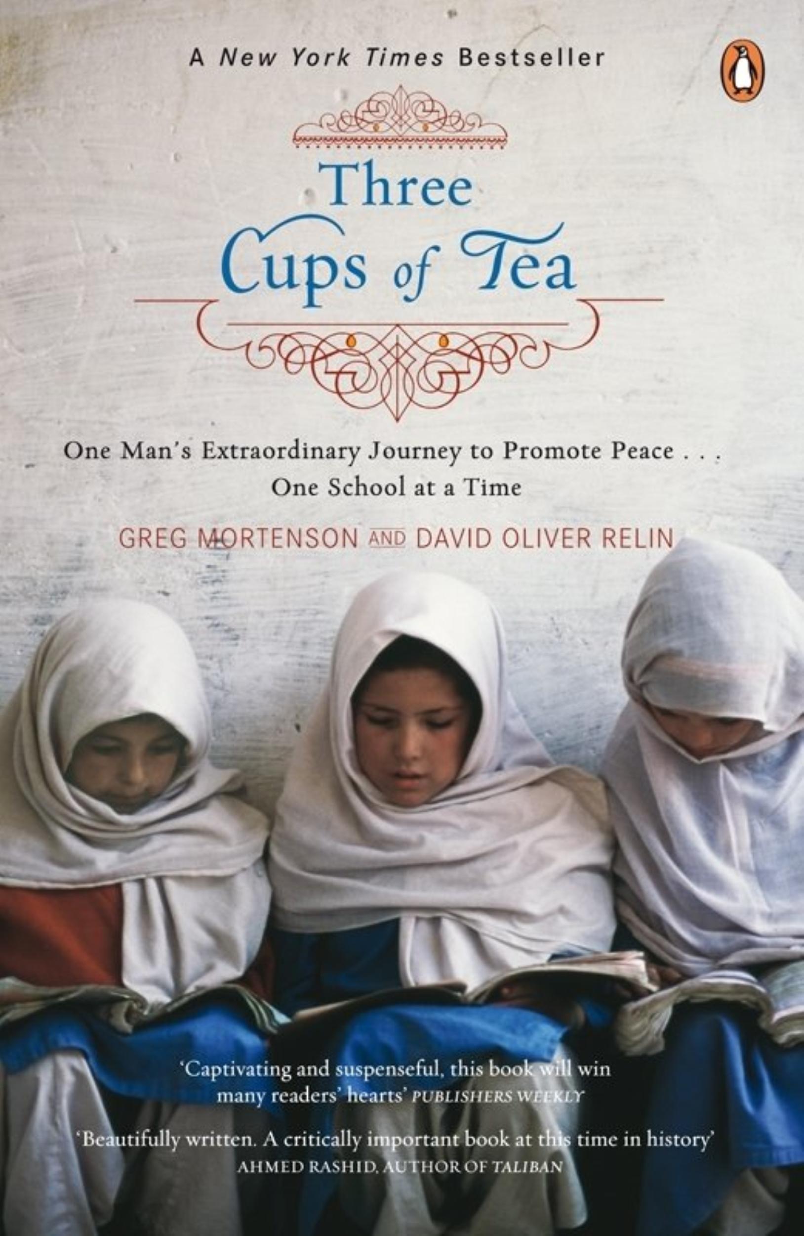 Three Cups Of Tea by David Oliver Relin, Greg Mortenson - 9780141034263 - Book Cover