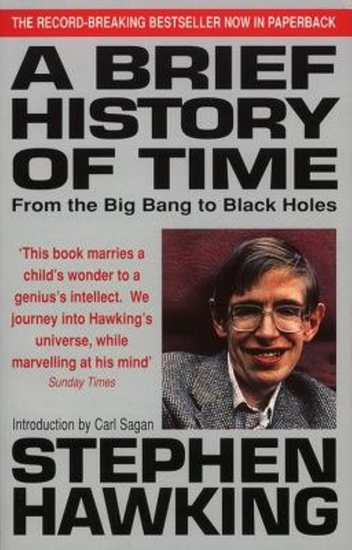 A Brief History Of Time by Stephen W. Hawking - 9780553175219 - Book Cover