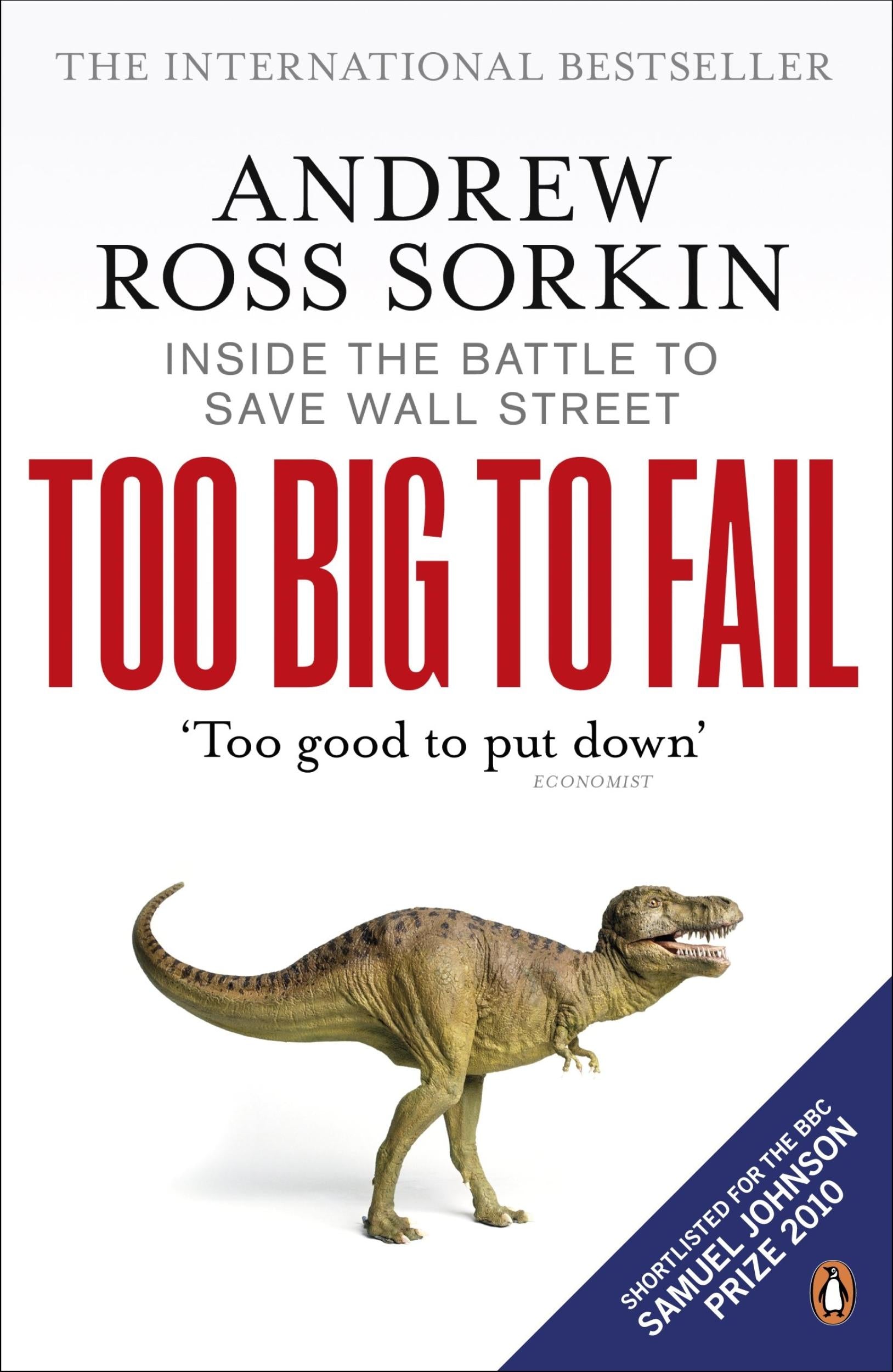 Too Big to Fail by Andrew Ross Sorkin - 9780141043166 - Book Cover
