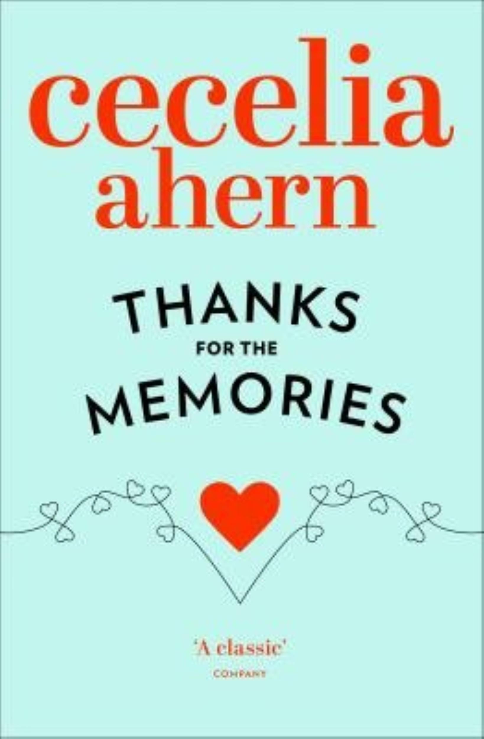 Thanks for the Memories by Cecelia Ahern - 9780007233694 - Book Cover
