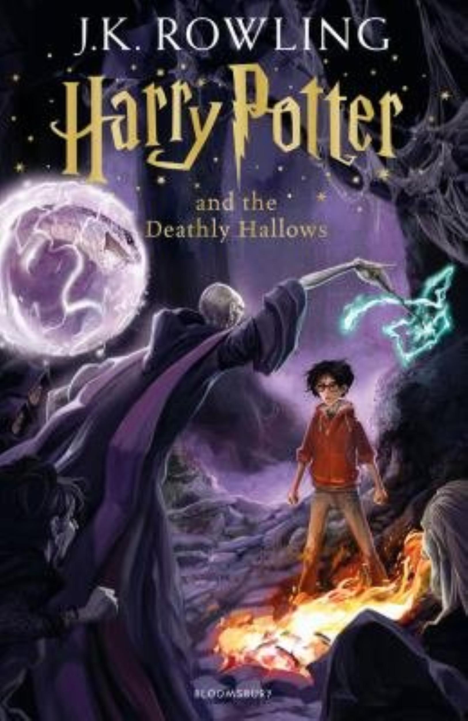 Harry Potter and the Deathly Hallows by J. K. Rowling - 9781408855713 - Book Cover