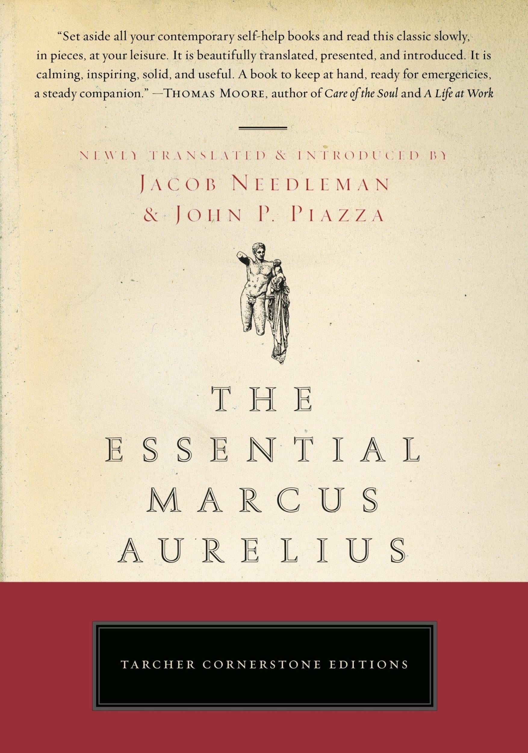 The Essential Marcus Aurelius by Jacob Needleman, John Piazza - 9781585426171 - Book Cover