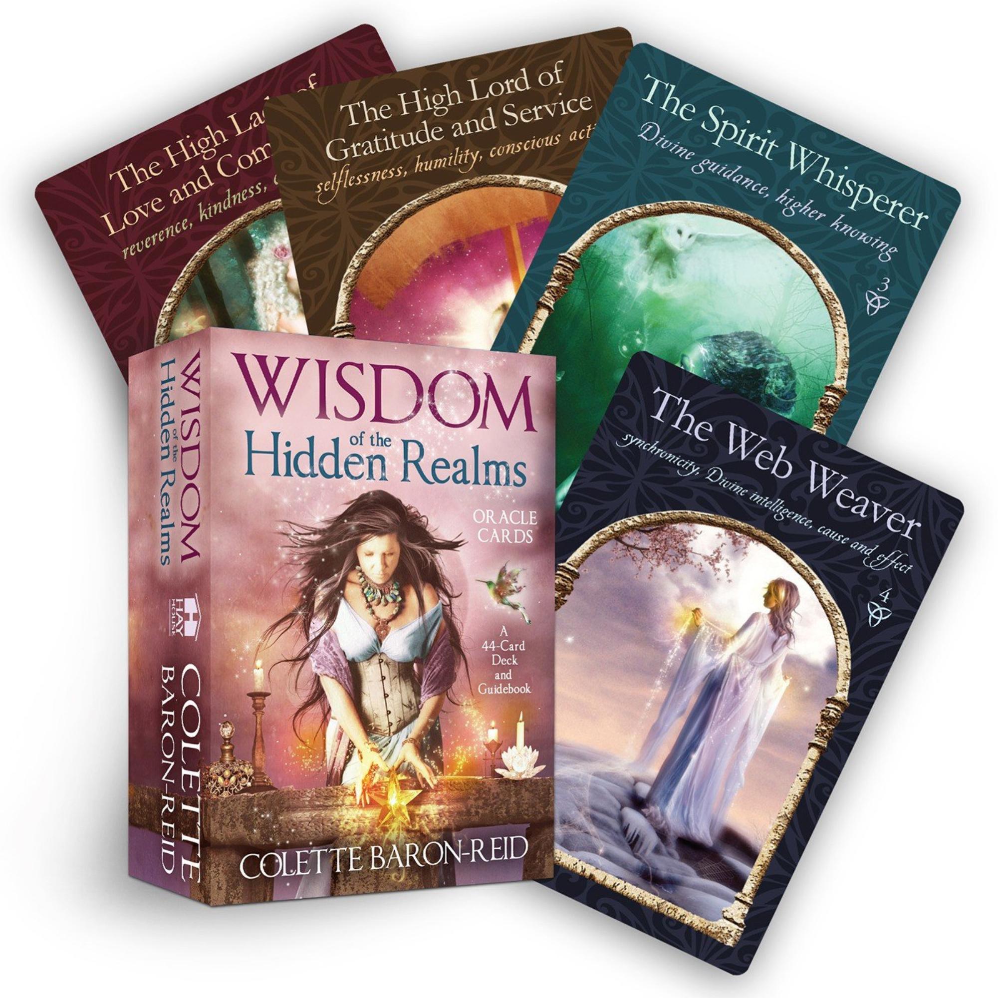 Wisdom of the Hidden Realms Oracle Cards by Colette Baron-Reid - 9781401923426 - Book Cover
