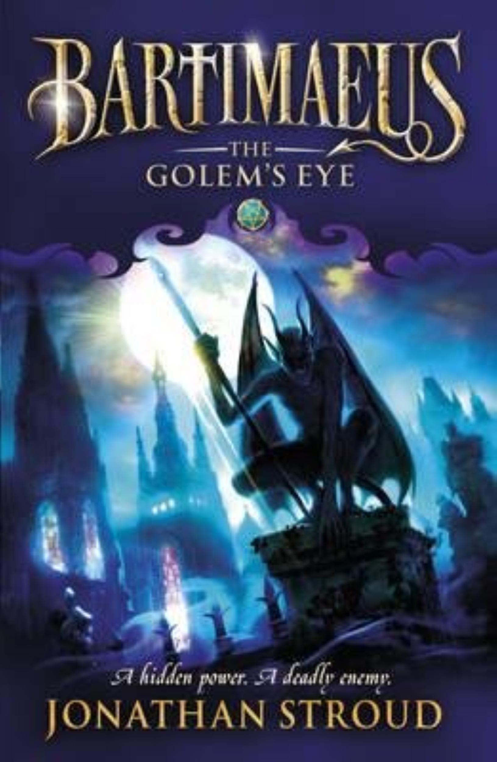 The Golem's Eye by Jonathan Stroud - 9780552562812 - Book Cover