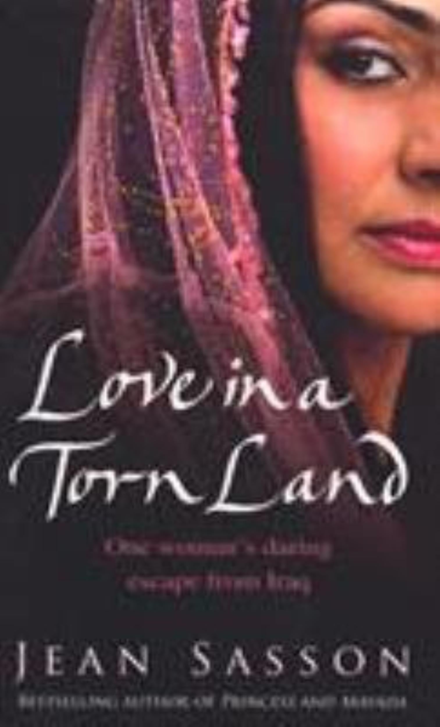 Love In A Torn Land by Jean P. Sasson - 9780553818147 - Book Cover