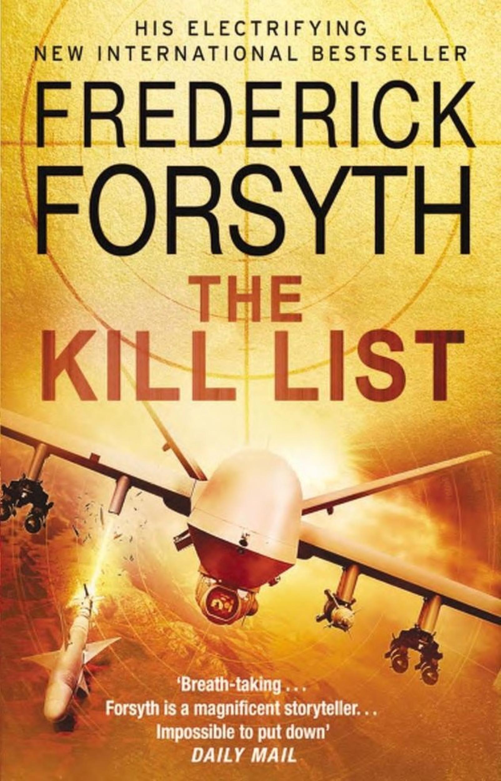 The Kill List by Frederick Forsyth - 9780552169486 - Book Cover