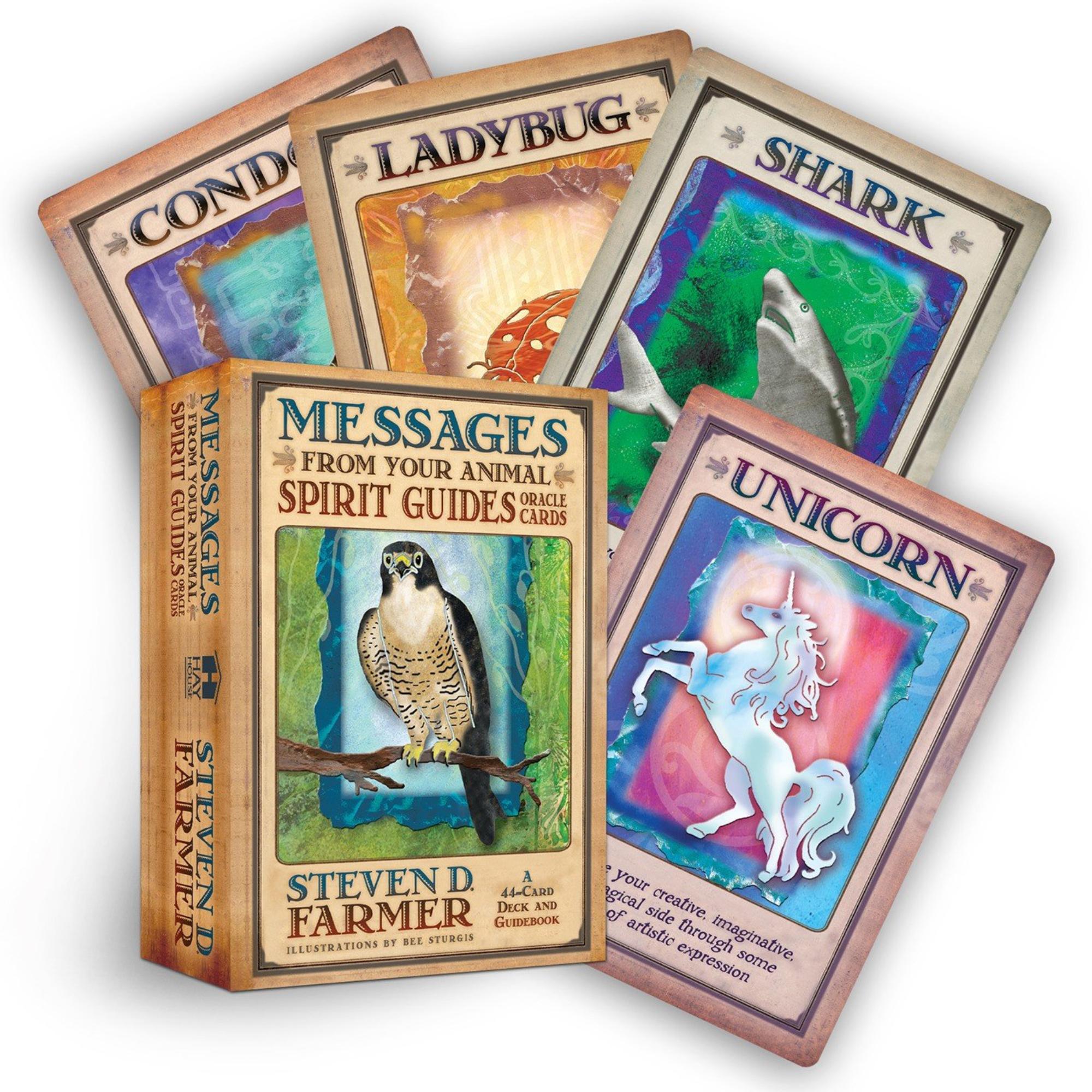 Messages From Your Animal Spirit Guides Oracle Cards by Steven D. Farmer - 9781401919863 - Book Cover