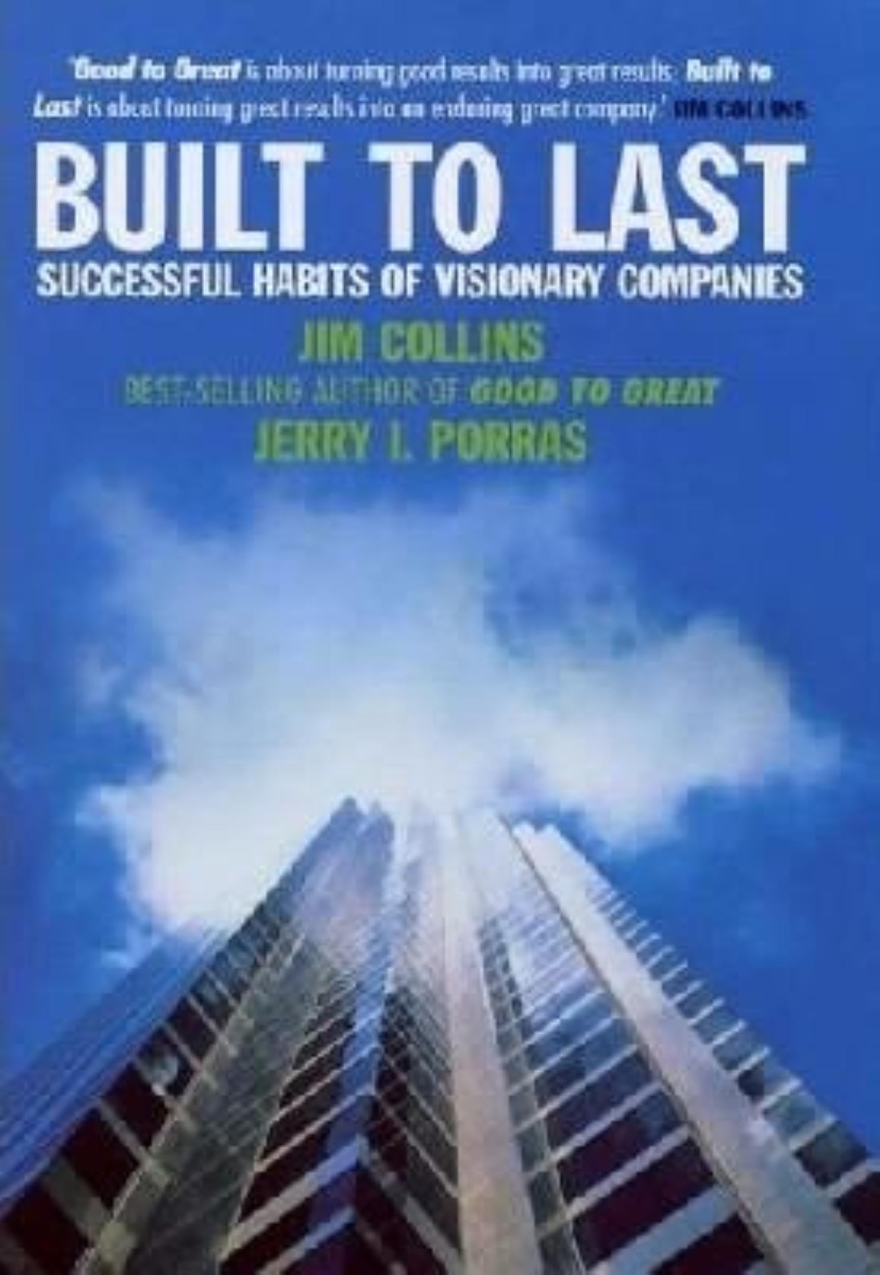 Built To Last by Jim Collins, James Charles Collins, Jerry Porras, Jerry I. Porras - 9781844135844 - Book Cover