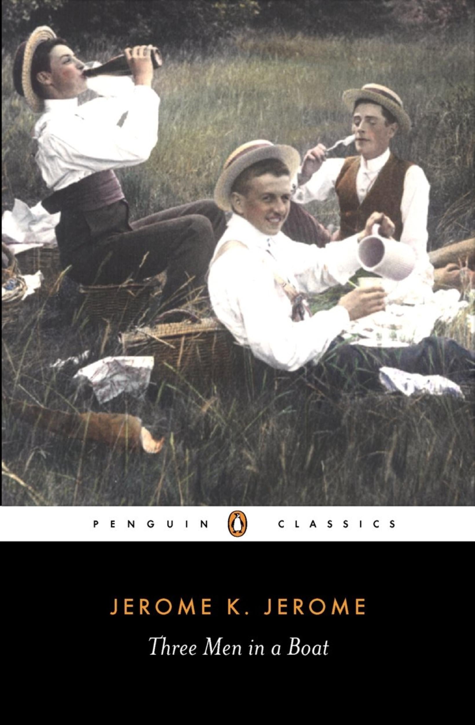 Three Men in a Boat by Jerome K. Jerome - 9780141441214 - Book Cover