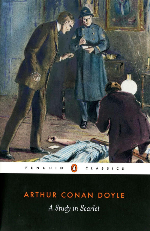 A Study in Scarlet by Sir Arthur Conan Doyle - 9780140439083 - Book Cover