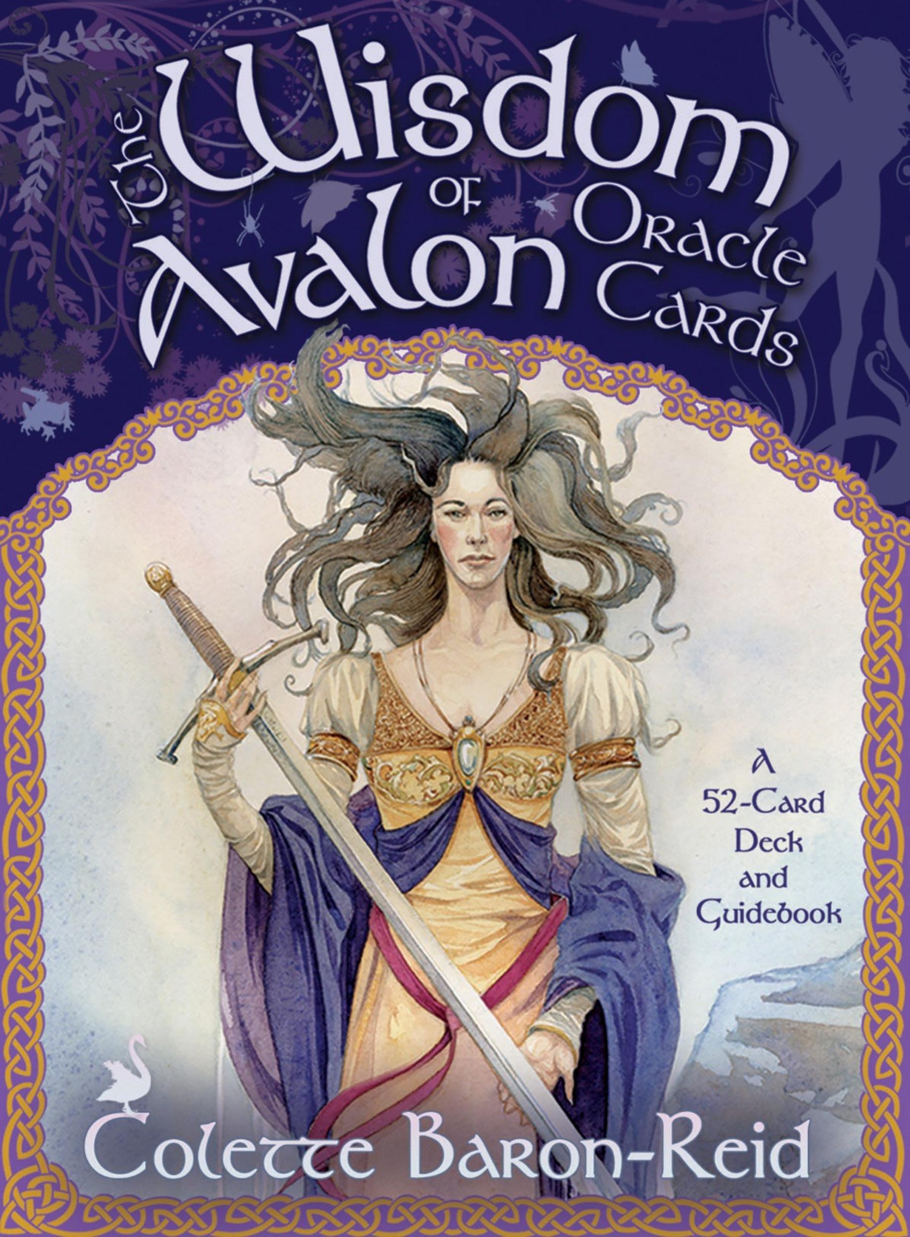 The Wisdom of Avalon Oracle Cards by Colette Baron-Reid - 9781401910426 - Book Cover