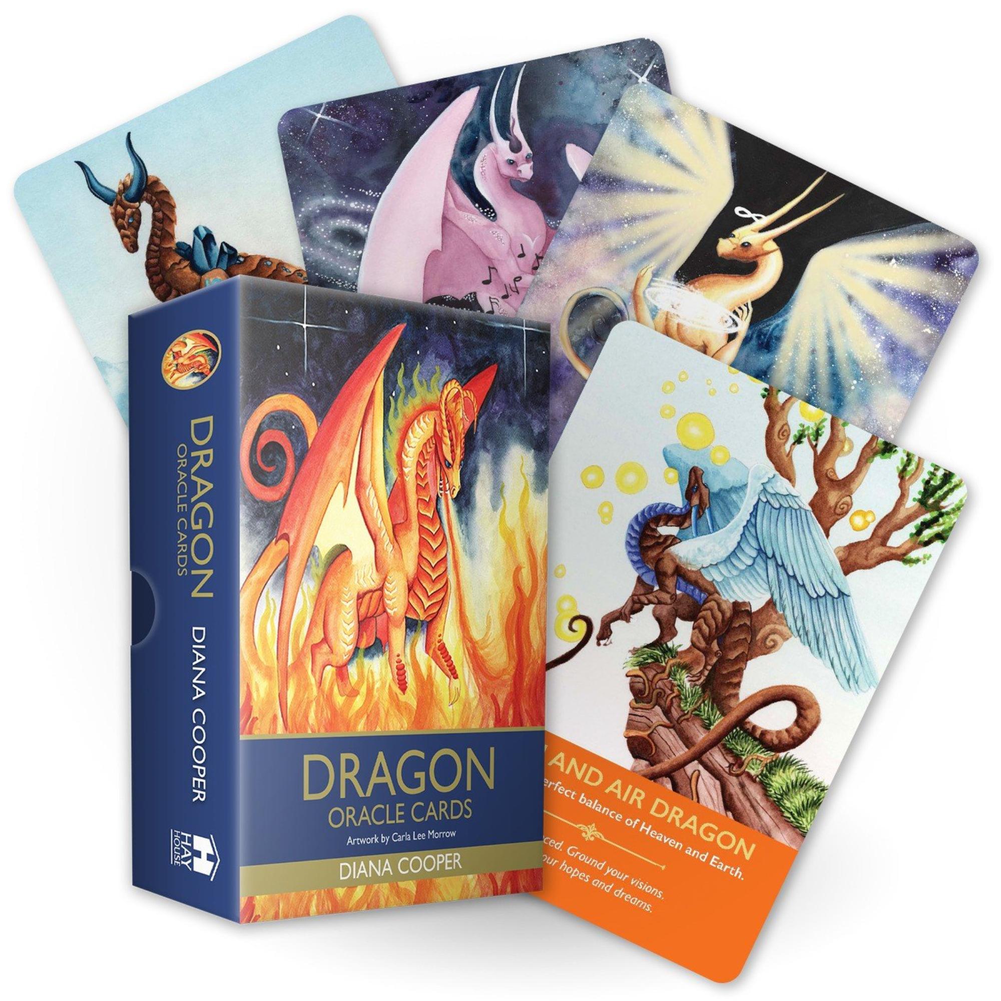 Dragon Oracle Cards by Diana Cooper - 9781781809068 - Book Cover