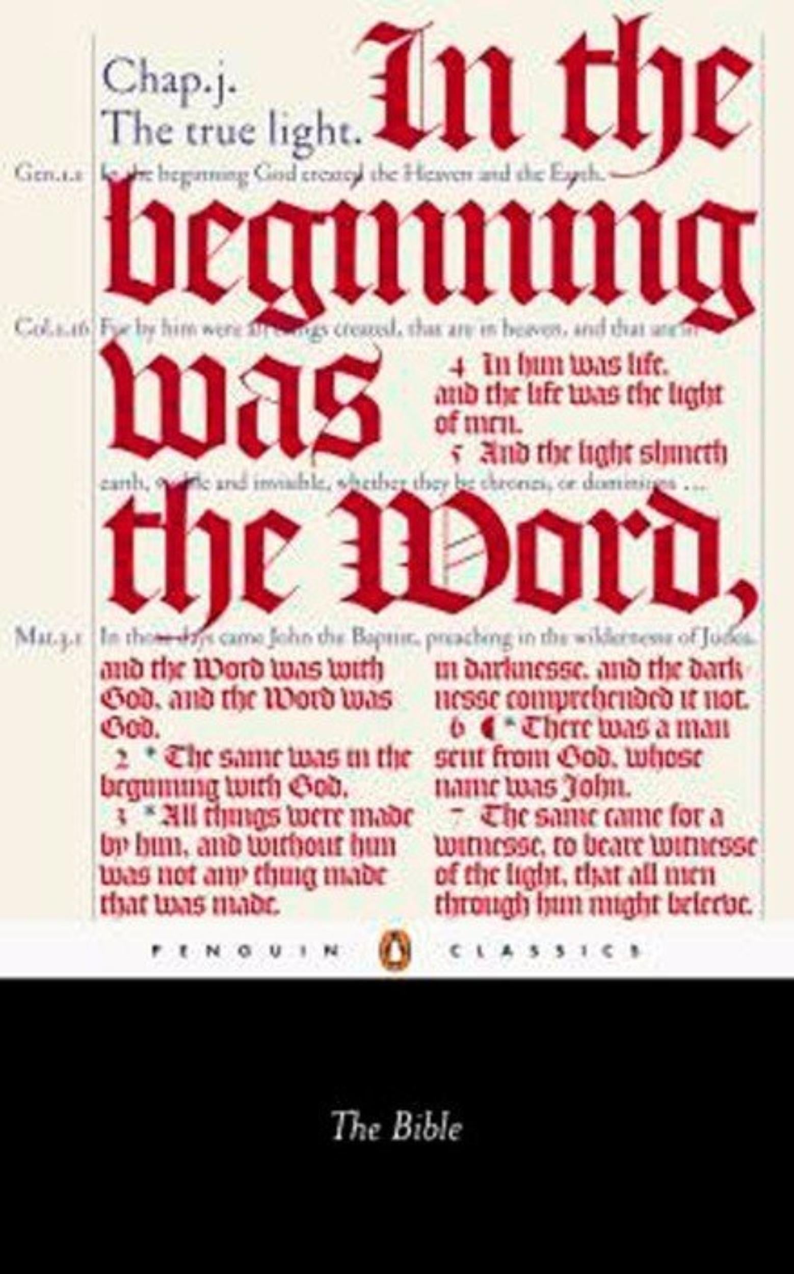 The Bible by David Norton - 9780141441511 - Book Cover