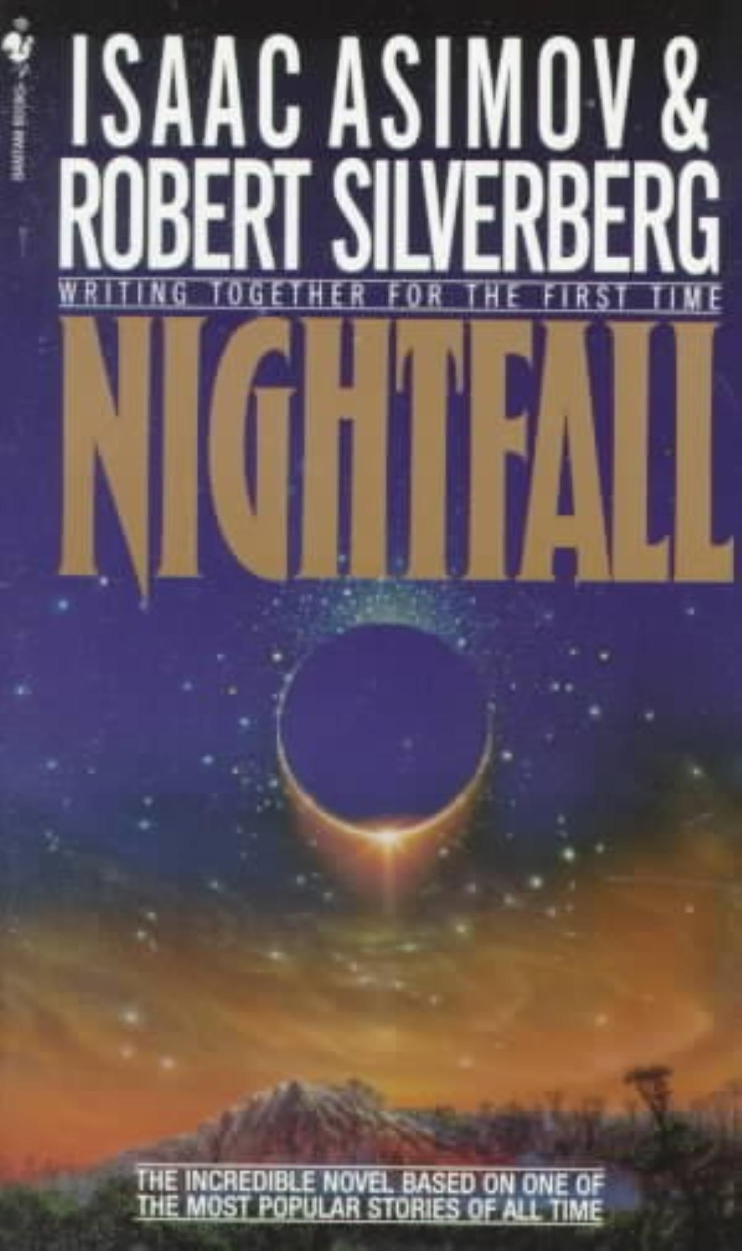 Nightfall by Isaac Asimov - 9780553290998 - Book Cover
