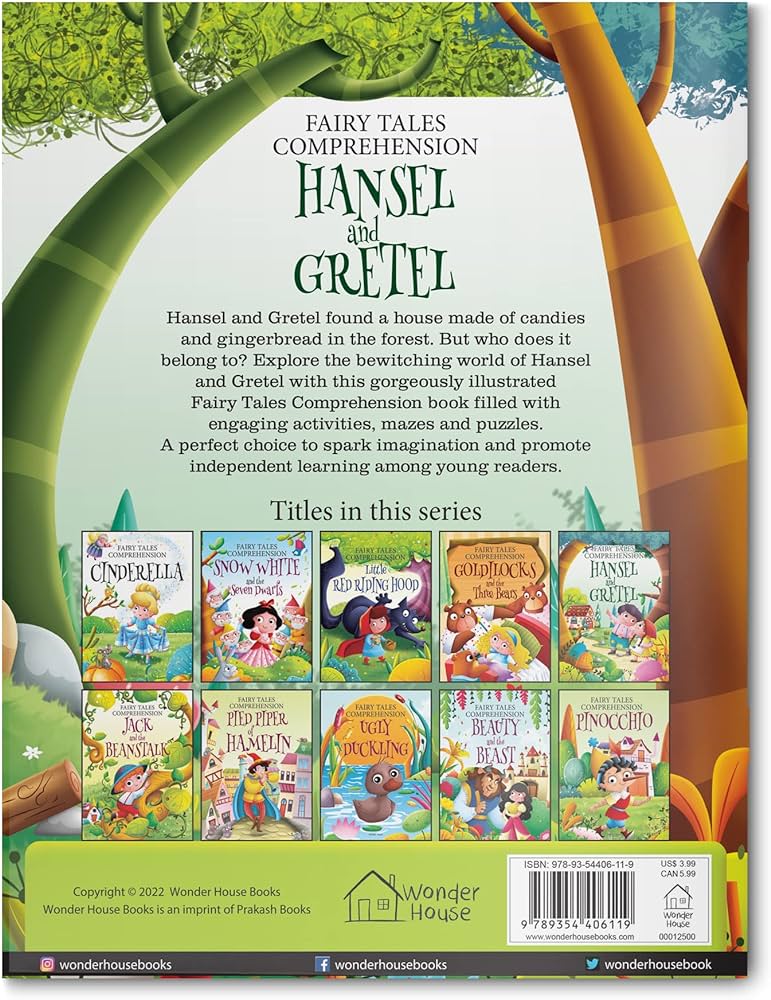 Fairy Tales Comprehension Wonder House Books