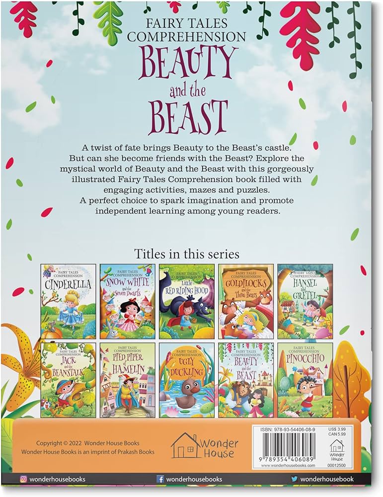 Fairy Tales Comprehension: Beauty and the Beast BIBLIONEPAL