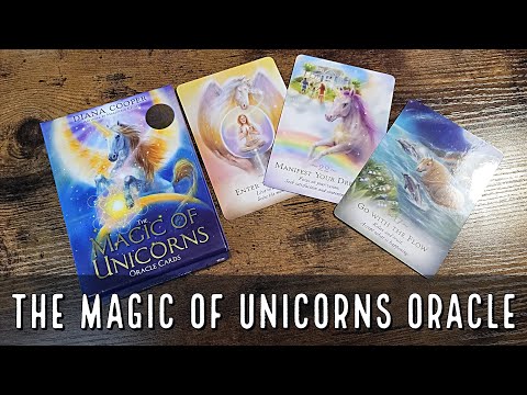 The Magic of Unicorns Oracle Cards
