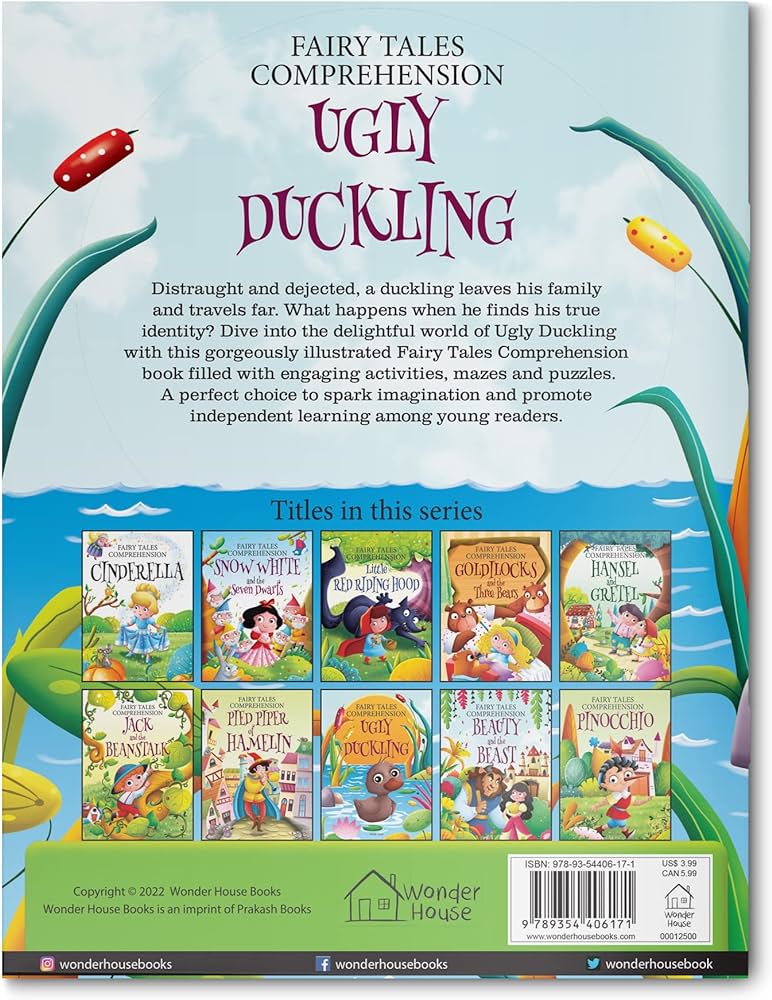 Fairy Tales Comprehension: The Ugly Duckling BIBLIONEPAL