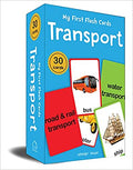 My First Flash Cards Transport : 30 Early Learning Flash Cards For Kids BIBLIONEPAL