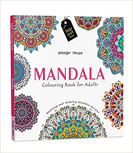 Mandala: Colouring Books for Adults with Tear Out Sheets BIBLIONEPAL