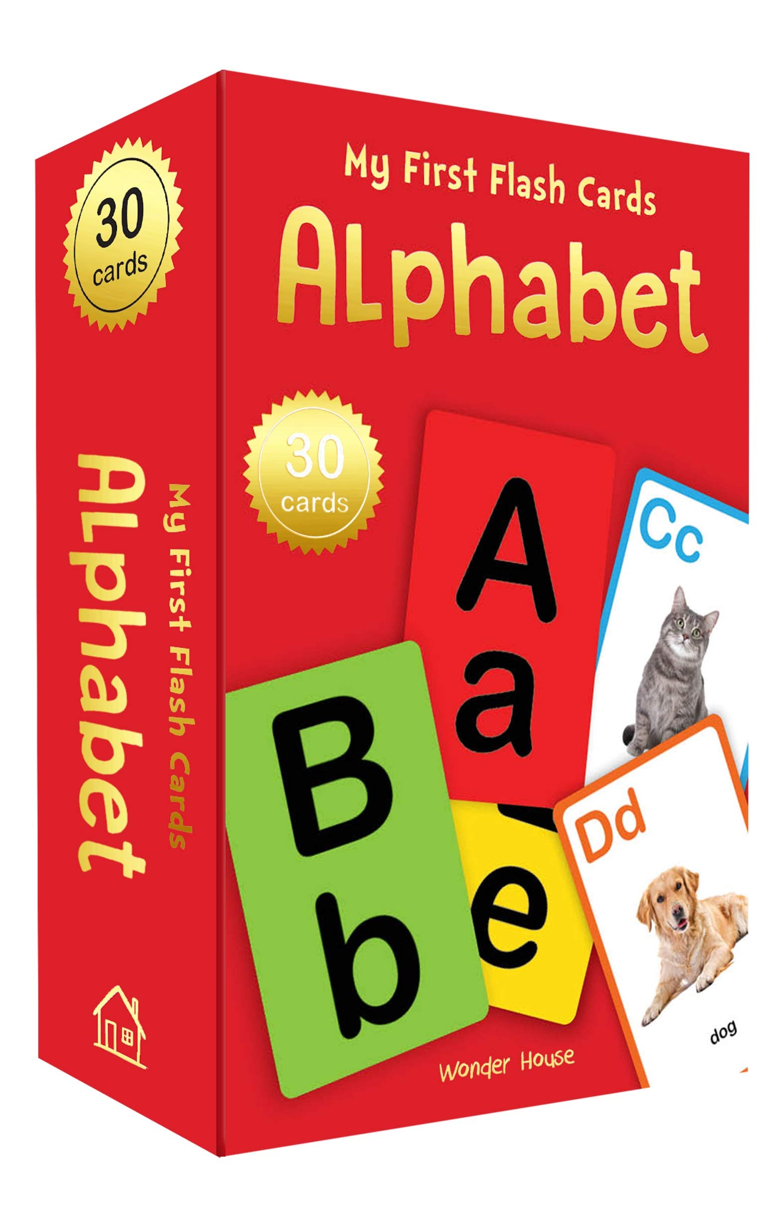 My First Flash Cards Alphabet: 30 Early Learning Flash Cards For Kids BIBLIONEPAL
