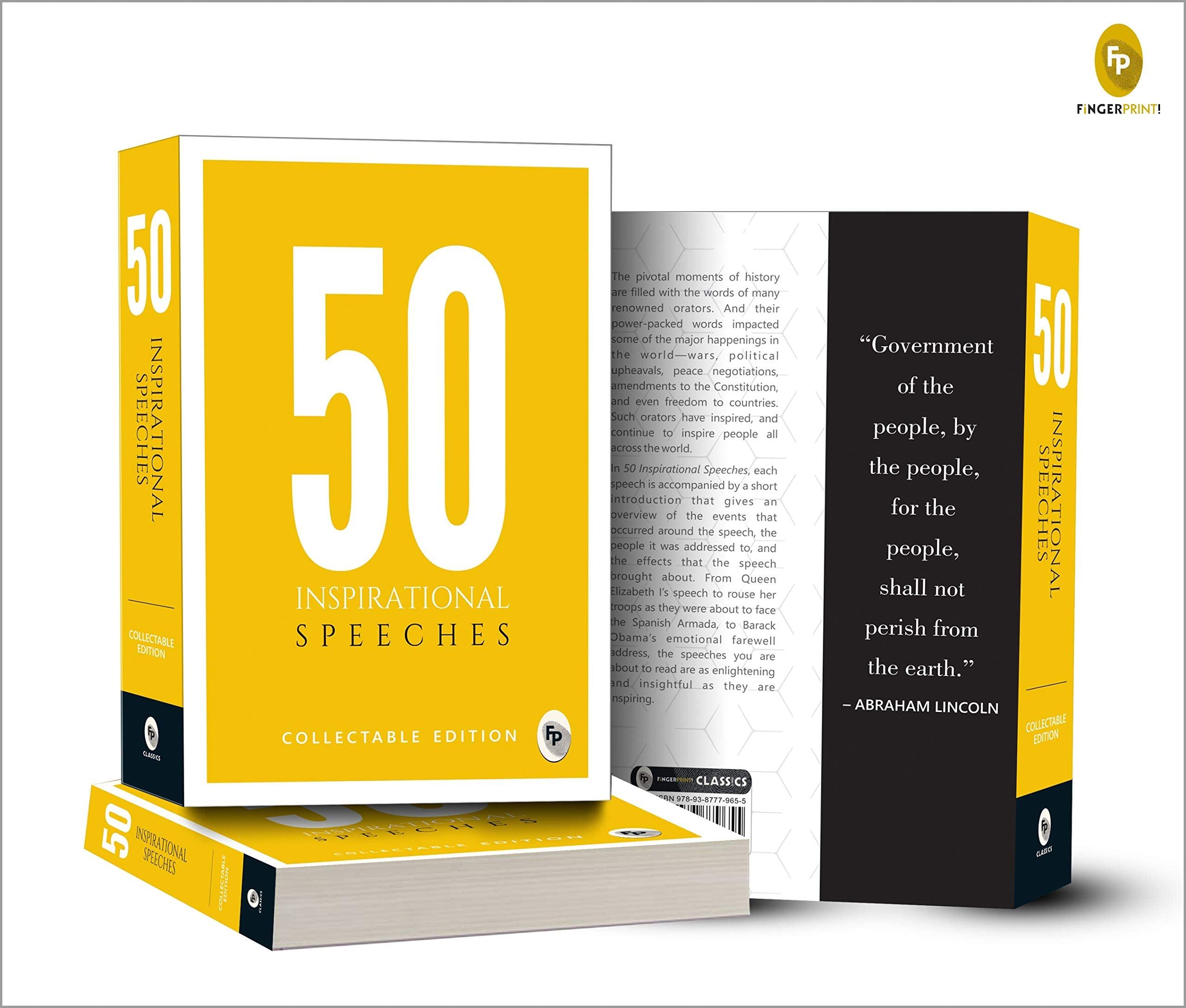 50 Inspirational Speeches BIBLIONEPAL 9789387779655