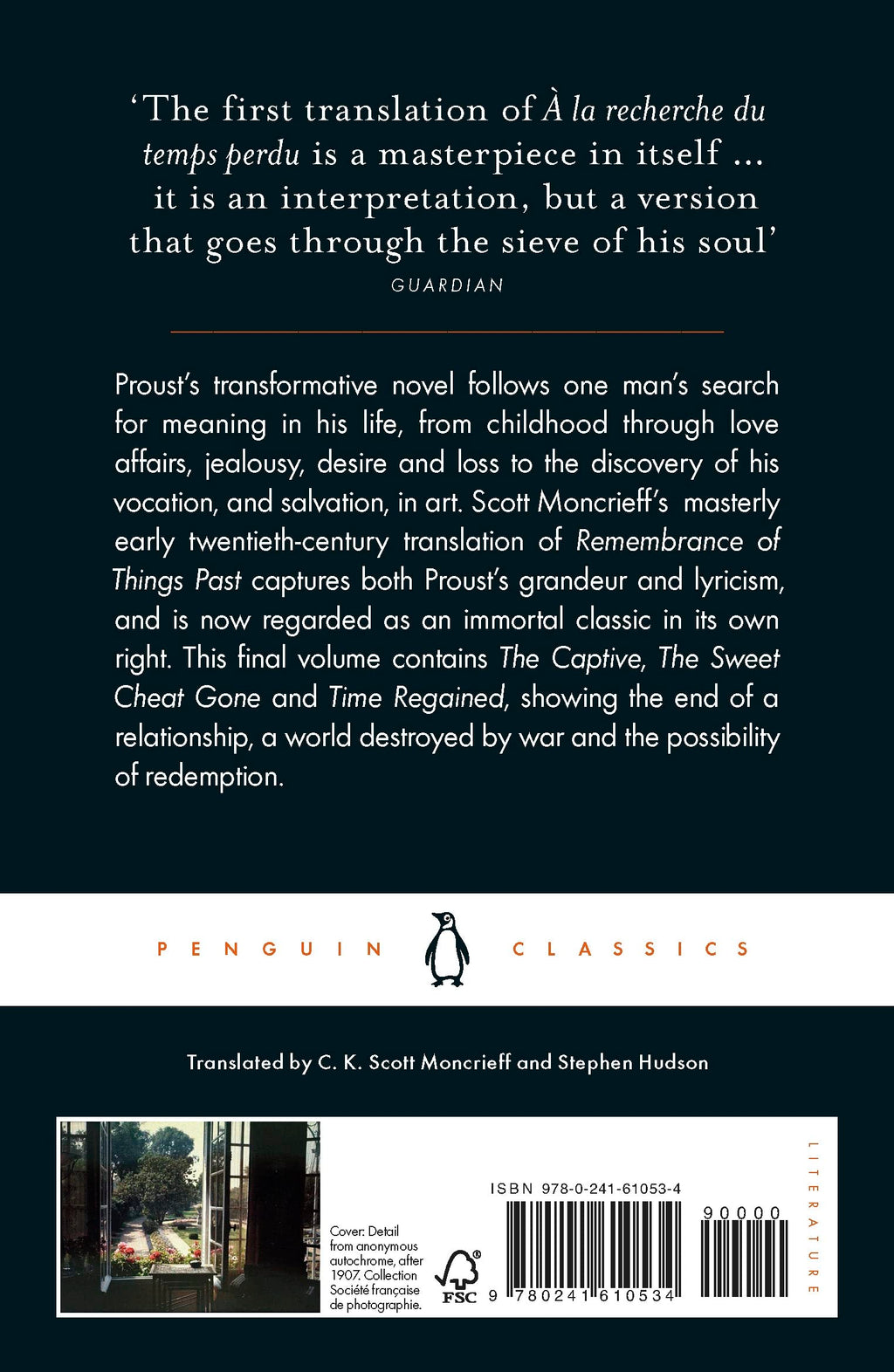 Remembrance of Things Past: Volume 3 BIBLIONEPAL