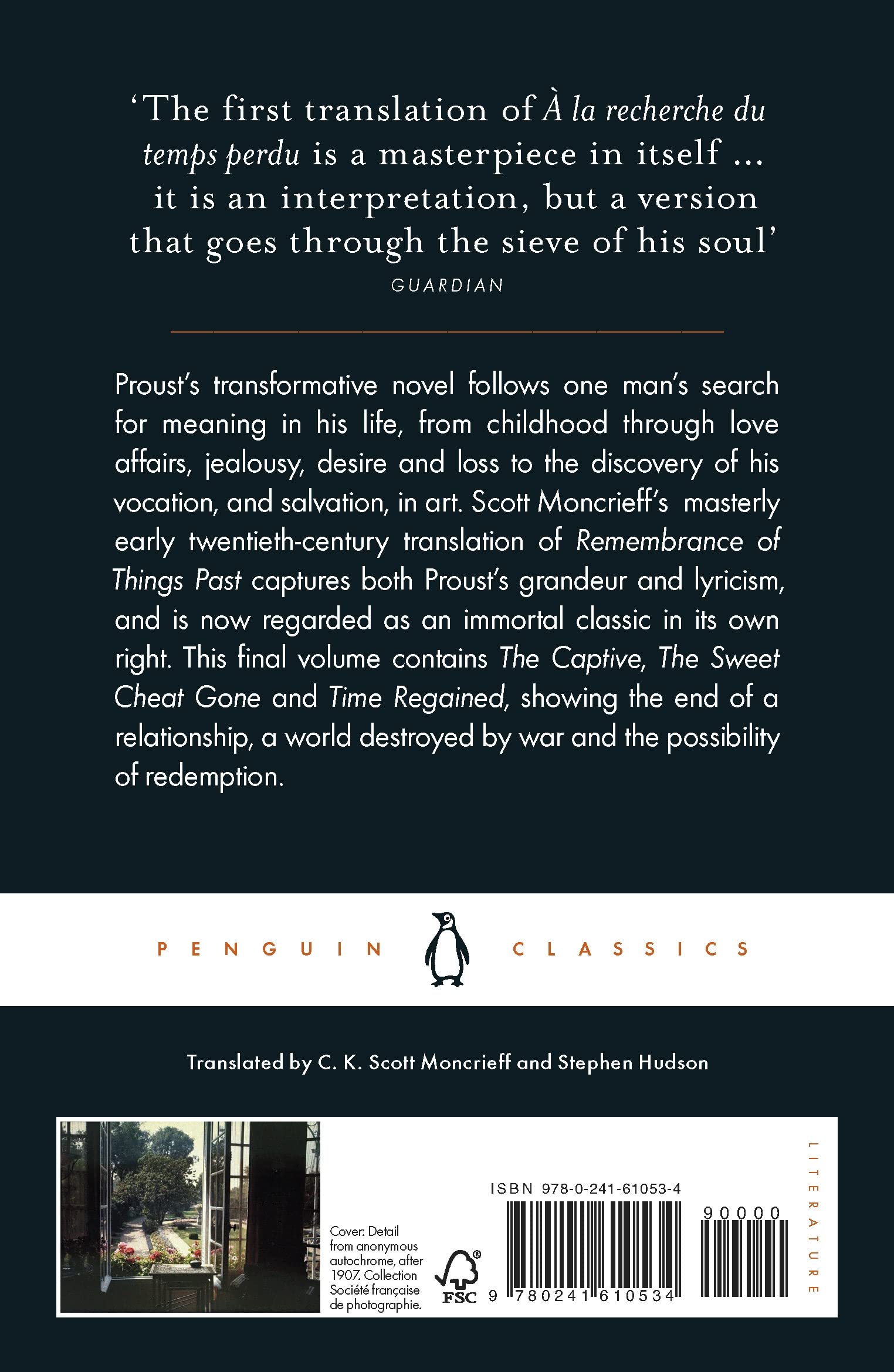 Remembrance of Things Past: Volume 3 BIBLIONEPAL