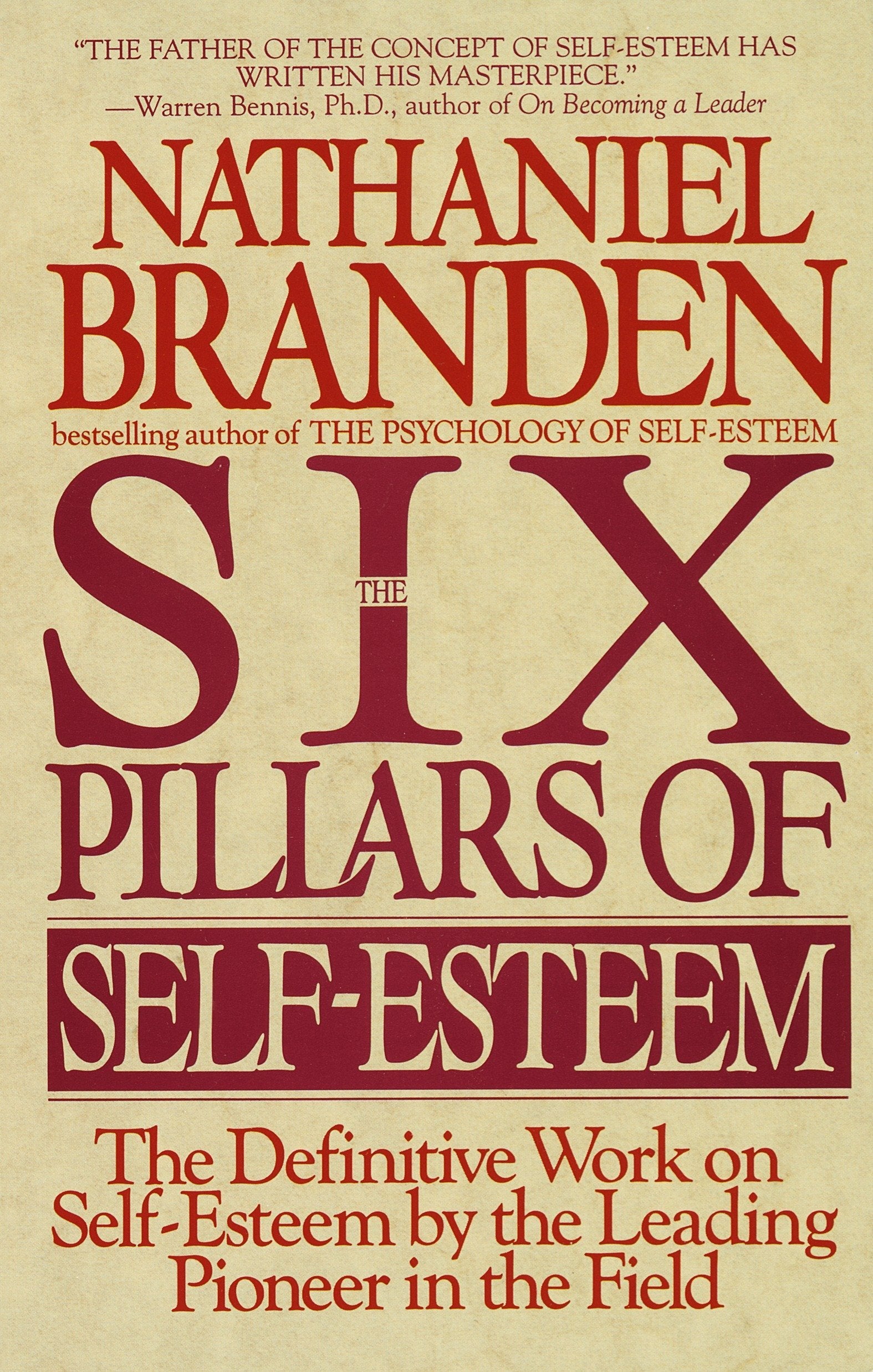 Six Pillars of Self-Esteem Bantam Paperbacks