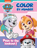 Pups to the Lookout: Paw Patrol, Color By Number Activity Book BIBLIONEPAL