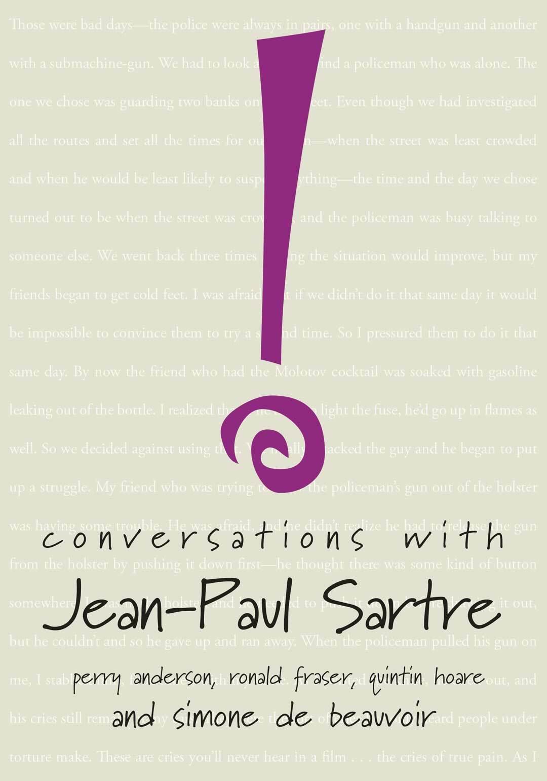 Conversations with Jean-Paul Sartre BIBLIONEPAL