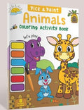 Pick and Paint Coloring Activity Book For Kids: Animals BIBLIONEPAL
