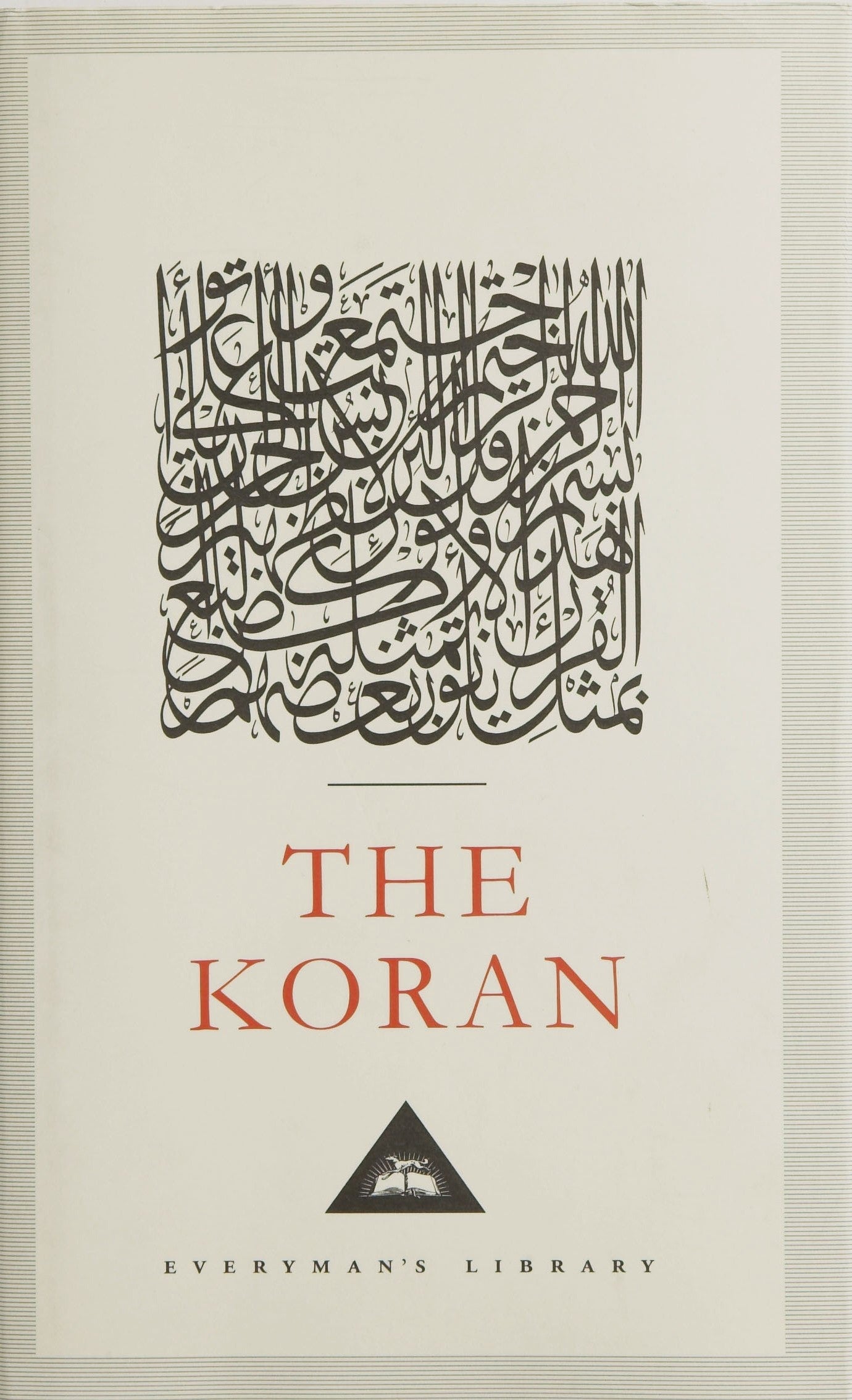 The Koran Multiple Publishers Everyman's Library