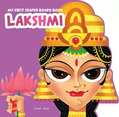 My First Shaped Board Book: Illustrated Goddess Laxmi BIBLIONEPAL