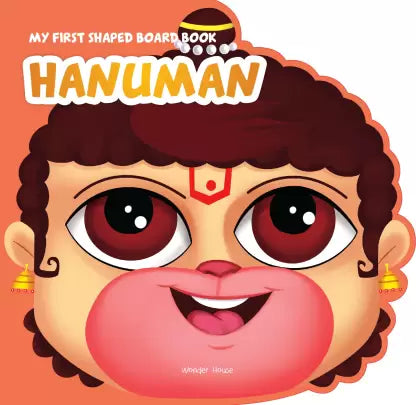 My First Shaped Board Book: Illustrated Lord Hanuman BIBLIONEPAL
