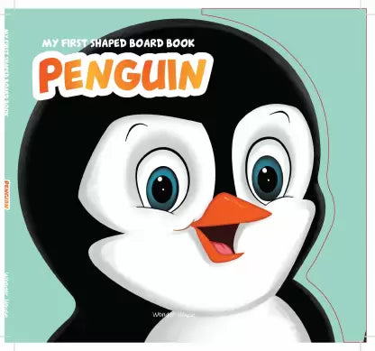 My First Shaped Board book - Penguin BIBLIONEPAL